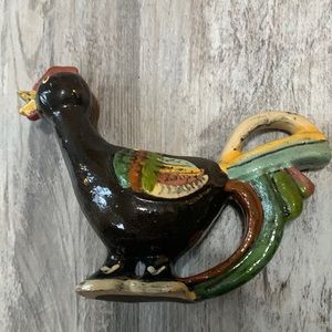 1940s vintage Mexican black Tlaquepaque pottery